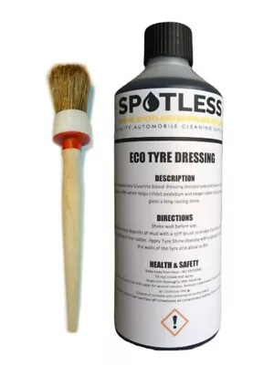 £16.79 • Buy 1L Car Tyre Dressing & Detailing Brush Shine Rubber Wet Look NEXT DAY DELIVERY