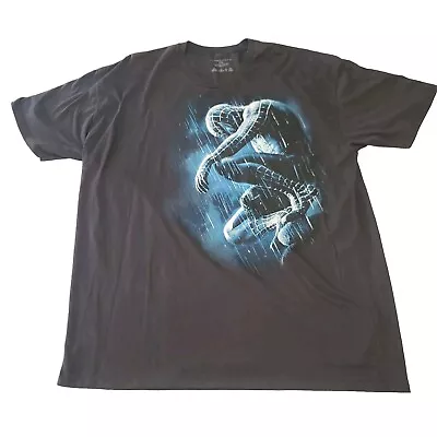 VTG Rare Spider-Man 3 Spider Man Movie Symbiote Promo Black Venom Shirt Size 3XL • $127.96