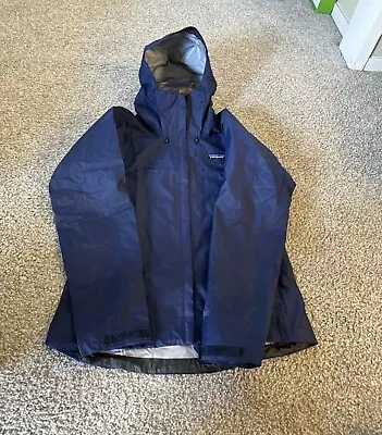 NWT Patagonia Women's Torrentshell 3L Rain Jacket - Small- Navy - NEW • $100