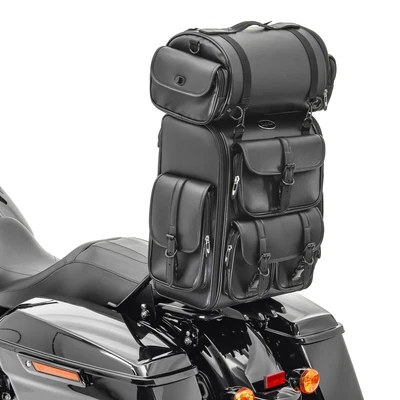 $251.39 • Buy Sissy Bar Bag For Harley V-Rod / Muscle Craftride DLX