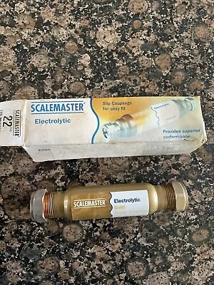 Scalemaster 22mm Electrolytic Gold In Line Limesacle Inhibitor • £36.50