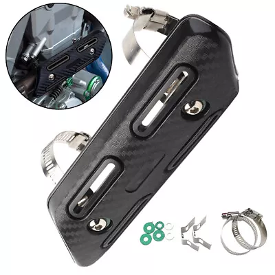 Motorcycle Motorbike Exhaust Muffler Pipe Heat Shield Cover Heel Guard Protector • $12.32