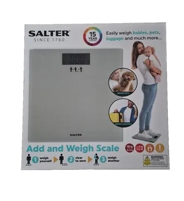 Weighing Scales Baby/Adult/Luggage/Pet Scale NEW • £15.99