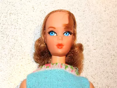 Barbie:  VINTAGE Redhead NAPE CURL TALKING BARBIE Doll! • $85