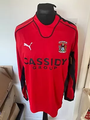 Coventry City 2006-08 Away Football Shirt Extra Large XL Puma LONG SLEEVES • £40