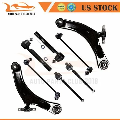 8x For 2008-2015 Nissan Rogue Brand New Front Control Arm Tie Rod Sway Bar Link • $69.33