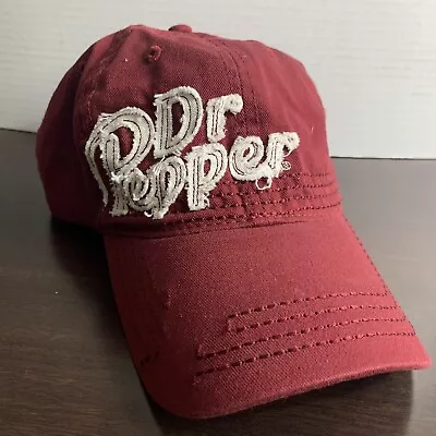 Vintage Dr. Pepper Soda Pop Baseball Cap Hat Embroidered Strapback 100% Cotton • $18.99