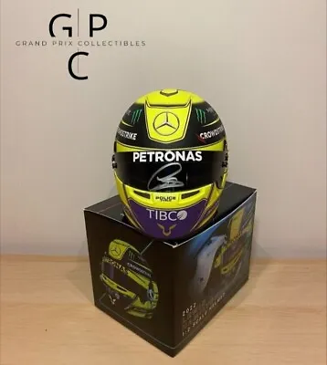 Hand Signed Lewis Hamilton Bell Helmet Mercedes Formula 1 Memorabilia COA • £399