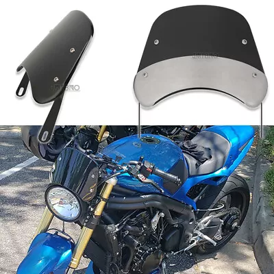 5 -7  Headlight Motorcycle Windshield Windscreen For Triumph Thruxton Scrambler • $26.36