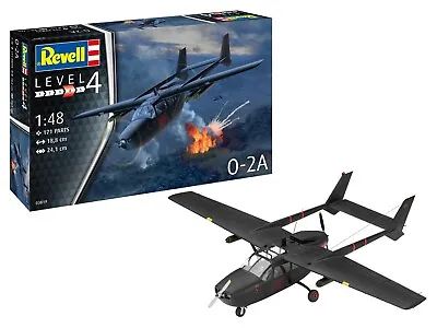New Revell 03819 1:48 O-2A Skymaster Observer Military Aircraft Model Kit • £22.99