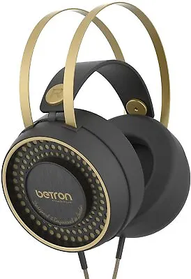 View Details Headphones Over Ear Headset Wired 1.6m Long Cable Heavy Bass Stereo Retro Betron • 25.99£