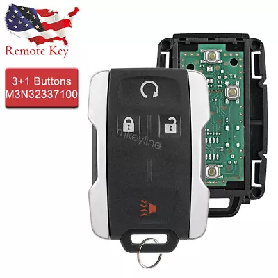 For Chevrolet Silverado 2014 2015 2016 2017 2018 Key Remote Fob 4b M3N-32337100 • $21.91