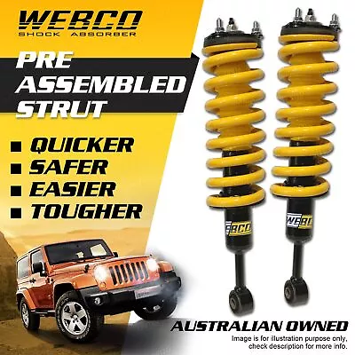 Front 50mm Lift Kit Complete Strut For NISSAN NAVARA D40 4cyl Diesel V6 Petrol • $460