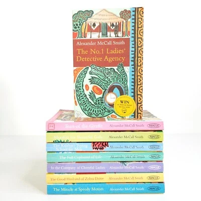 $44.50 • Buy 8 X The No. 1 Ladies' Detective Agency Novels - Bulk Set Alexander McCall Smith