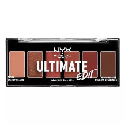 NYX Ultimate Edit Petite Eye Shadow Palette Warm Neutrals Professional Makeup • £5.99