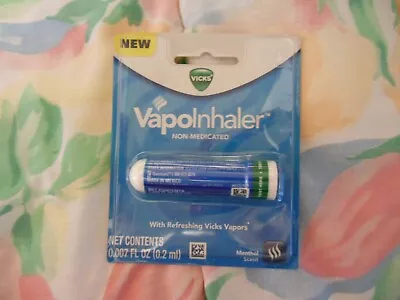 Vicks VapoInhaler Non Medicated Scent Stick Package Of 1 • $9.05