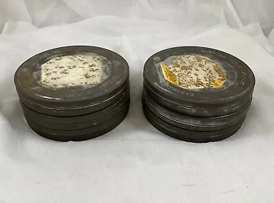 (6) EASTMAN KODAK 7  X 1  TIN FILM CANISTERS REELS • $40.60