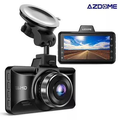 AZDOME 1080P HD Car Dash Cam Video DVR Camera Recorder Night Vision G-sensor M01 • $40.99