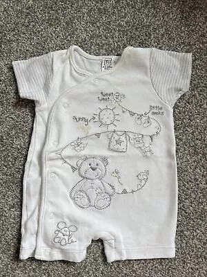 £0.99 • Buy TU Unisex Baby All In One Romper Outfit, 0-3 Months