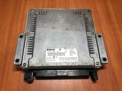 £56.40 • Buy Peugeot 406 2.0 Hdi Engine Control Unit Motor Ecu Bosch 0281001782 9634662880
