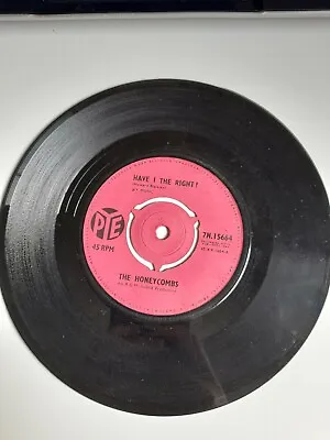 £2.50 • Buy The Honeycombs Have I The Right Please Don't Pretend Again 60s Pop Vinyl 7 