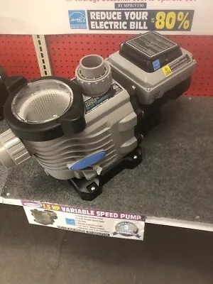 3 HP  In Ground VARIABLE SPEED Pool Pump ENERGY STAR! • $849.99