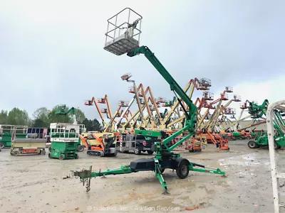 2014 JLG T350 34' 5  Electric Articulating Boom Lift Man Aerial Platform Bidadoo • $3250