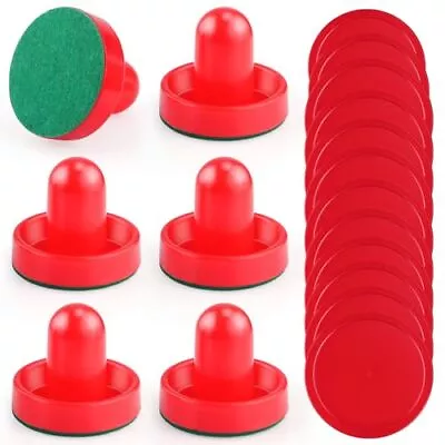 3 Sets 60mm Mini Air Hockey Pucks And Paddles Air Hockey Pushers Pucks Goal H... • $12.27