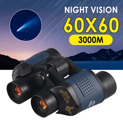 60x60 Binoculars Day And Night Vision BAK4 Prism High Power Can Be Sightseeing • $20.38