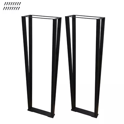 HST 30  Iron Metal Table Legs For Dining Table Desk 2PCS Heavy Duty W/ Screws • $76.49