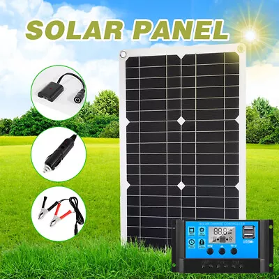 400 Watts Solar Panel Kit 100A 12V Battery Charger W/ Controller Caravan Boat RV • $26.35