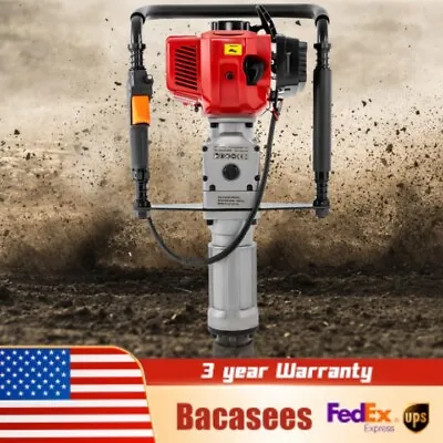 2-Stroke Gas Powered Pile Driver Fence T Post Driver Push Pile Gasoline Engine • $261.26