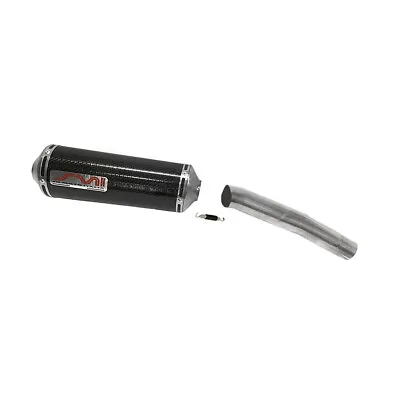 Yamaha R6 1999 2002 99 02 Exhaust Slip On SIL Oval Short Carbon Inox Cap • $533.34