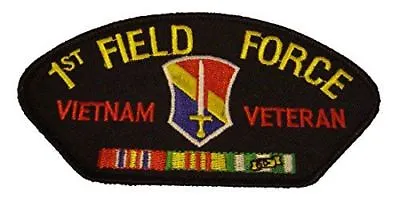 Us Army First 1st Field Force Vietnam Veteran Patch W/ Ribbons • $9.99