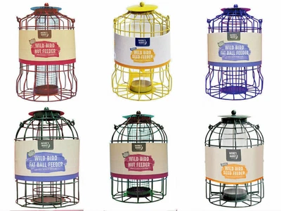 £9.99 • Buy Squirrel Proof Bird Feeder Seed Nut Fat Ball Feeding Station Guard Wild Bird 