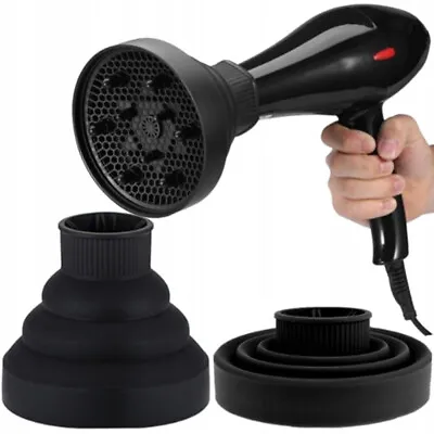 Universal Hairdressing Blower Cover Styling Salon Curly Hair Dryer Diffuser AUS • $13.90