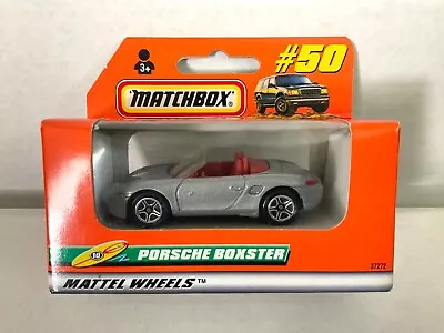 Matchbox PORSCHE BOXSTER - 1999 Orange Box #50 - ROW Package - Silver • $13