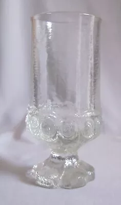 Iced Tea Glass Goblet Vintage Franciscan Madeira Pattern Clear 6 1/2  • $13.50