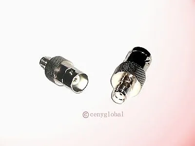 BNC Female To SMA-F CONNECTOR Adapter For Quansheng Wouxun Baofeng Puxing Radio • $3.99