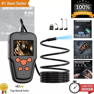 Endoscope Camera With Light Industrial Borescope Snake Camera With 1080 HD ... • $31.79