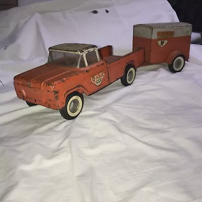 1960’s Nylint Ford U-haul Truck And Trailer Combo Set • $100