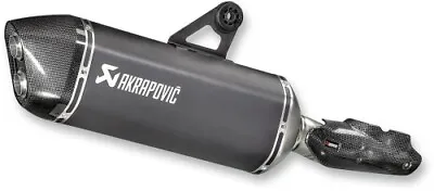 Akrapovic S-B12SO16-HAABL Slip-On Line Exhaust - Black Titanium Muffler • $1305.18