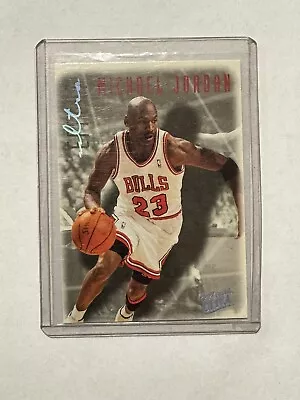 1996-97 Fleer Ultra MICHAEL JORDAN Ultra Effort Card #143 Chicago Bulls HOF • $5.99