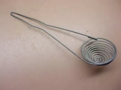 Vintage Wound Wire Metal Coil Spiral Egg Separator 11  Long 3.2 Oz. Kitchen Tool • $11.69