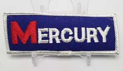 Mercury Outboards Marine Boat Patch Iron Sew On Vintage Style Retro Jacket Hat • $10.88