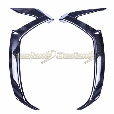 Kawasaki ZX10R 2011 - 2015 Carbon Fiber Side Radiator Panels Fairing Twill • $217.39