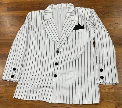 Pinstripe Daddy Adult Plus Size 48-52 Gangster Mobster Halloween Costume • $24.99