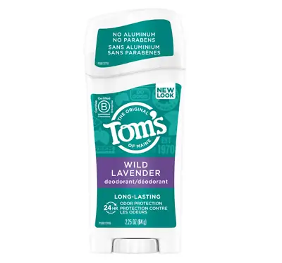 3 Pack- Tom's Of Maine Wild Lavender Deodorant No Aluminum • $15.99