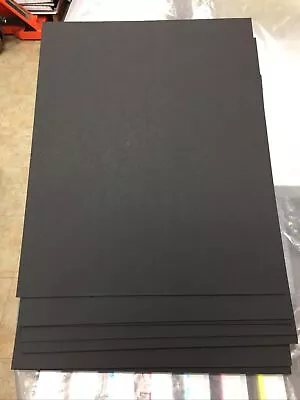 50 Uncut 11 X 14 Inches Black Mat Board Regular Decorative Alkaline PH WhiteCore • $34