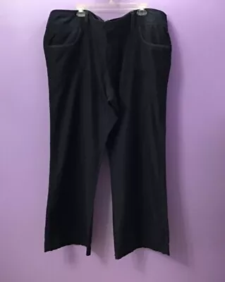$16 • Buy Women’s Plus Freestyle Revolution Peace Love Rock ‘n’ Roll Junior Pants Black 22
